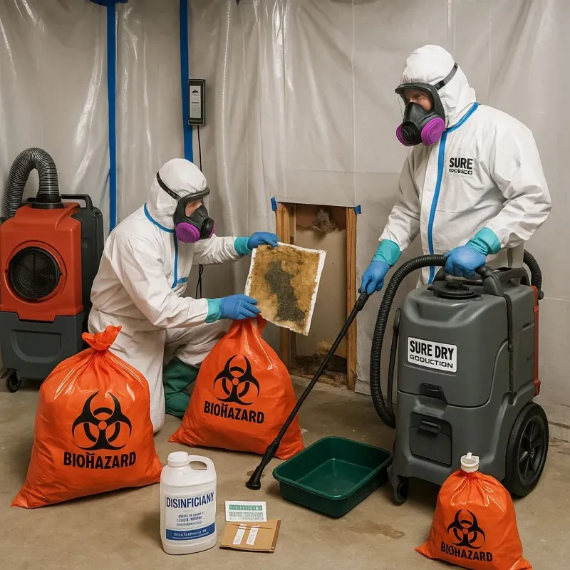 Contaminated Water Handling Protocols process in Lewisville, TX